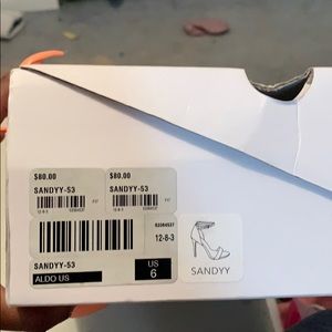 Purple sandy style heels